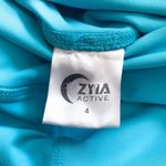 Zyia  Athletic Stretch Turquoise Legging in Turquoise Blue Size 4 Photo 10