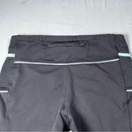 Athleta Shorts Presto Bike Athletic Running Gym Workout Womens sizeM black/Blue Photo 5