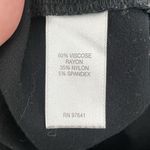 J.Jill  Size M Pants Ponte Slim Leg Black Knit Pull On Women’s Stretch Tapered Photo 6