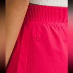 Lululemon NWT Stretch Woven Relaxed-Fit HR Short 4" / Cherry Mist Photo 7