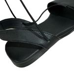 Banana Republic New Genuine Leather Lace Up Flat Sandals Sz 6 Summer Shoe Photo 8