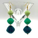 Noonday Collection Dangle Earrings Green Photo 1