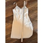 Vintage Wonder Maid No Cling Camisole Slip Dress lace Ivory Union Short Slit 32 Size undefined Photo 7