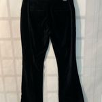 The Limited  Black Solid Mid-Rise Velvet Cassidy Fit Bootcut Dress Pants Size 0 Photo 3