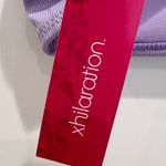 Xhilaration Ribbed Lilac Purple Daisy Bikini Top Bandeau Medium Coquette Beach Photo 5