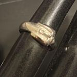 Vintage Avon belt Ring 5.5 Silver Photo 0