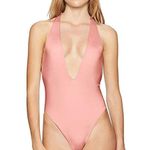 The Bikini Lab Women's High Leg One Piece Swimsuit M Photo 0