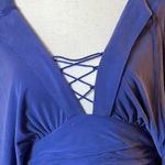 Free People Womens sz2  Kimono Tie Up Mini Dress Photo 5