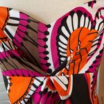 David Meister Printed Mini Slip Dress Size 8 EUC Photo 3