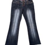 Dollhouse Rare Y2K  Black Denim Flared Wide Leg Jeans Photo 0