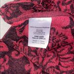 Walmart Red and black womens multi way‎ floral damask scarf Photo 2