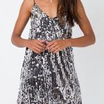 Princess Polly Sparkle Black Dress Photo 0