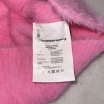 Alexander Wang  Prism Pink Fuzzy Faux Fur Turtleneck Sweater Photo 13