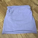 Danielle Guizio NWOT Guizio sweet knit lilac mini skirt Photo 3