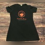 Concrete beach brewery woman’s shirt size small Red Photo 0