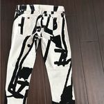 Rag and Bone  Monochrome Striped The Legging Jeans 25 Photo 7