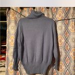 A New Day  Light Blue Knit Turtleneck Sweater Photo 3