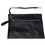 None Black Leather Clutch goes inside purse Photo 0