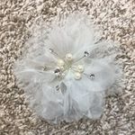 Bel Air Bridal Crystal Pearl Wedding Hair Clip Photo 0
