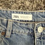 ZARA  Mid Rise Baggy Ballon Jeans in Blue Wash, Size US 10 Photo 1
