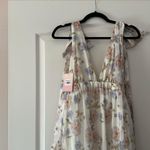 Hello Molly Floral Maxi Dress with Slit NWT medium  Photo 2