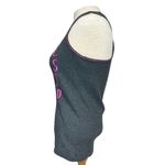 Lorna Jane  ‘Be The Good’ Racerback Ribbed Singlet Tank in Gray Size Medium Photo 2