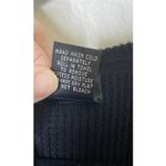 I.N.C. International Womens XL Black Waffle Knit Full Zip Jacket Top Hooded‎ VTG Photo 6