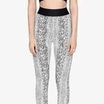 ONA by Yoon Chung Leggings White Black Snake Print Women's Size Small NWT Photo 6