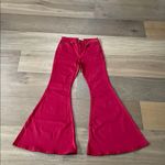 Shyanne  Red Flare Bell Bottoms Denim Jeans Hippie Western Country Women's 30 Photo 3