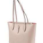 Kate Spade  New York Adel Pale Pink Beige Leather Tote Bag Photo 0