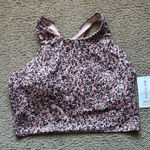 Athleta  Printed Conscious Crop Top Sports Bra Photo 0