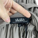 Lulus NWT  Surplice Sleeveless Maxi Dress with Side Slit Cutout Back Size Small Photo 10