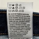 American Eagle  Outfitters Dark Wash Distressed Faded Mom 5-Pocket Shorts- Sz 8 Photo 13