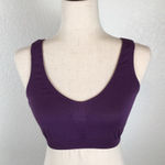Bali Barely There seamless pull over wire free comfort bra L Purple Size L Photo 0