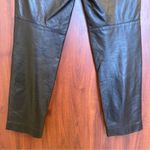 St. John COLLECTION Leather Pants Black Size 6 Marie Gray Photo 6