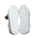 NWT GOATS White 728 Platform Sneakers Size 9 Photo 4