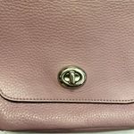 Coach  Leather Crossbody Bag Light Purple Photo 4