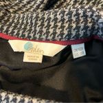 Boden Houndstooth Black/Grey Sheath Dress w/ Pockets 3/4 Sleeves Size 8 Black Photo 11