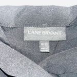 Lane Bryant  | Long Sleeve Blouse Tie Collar Plus | Black | Womens | 18/20 Photo 4