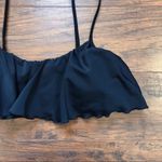 REEF  • black flowy bikini top flutter flounce ruffle swim swimsuit padded Photo 2