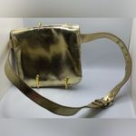 Disney A Sweet Gold Glitter Sparkling  Parks Princess Fashion Belt Bag Fanny Pack Photo 1