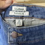 LL Bean Women's Jeans Favorite Fit Blue Size 14 Classic Straight Leg High Rise Photo 2