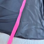 ZARA  Black Satin Maxi Dress With Buttons  M Photo 6