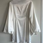 Akira White Button Down Dress Photo 2