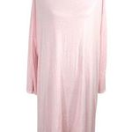 Go Couture Oversized Sweater Dress Dust Rose Pink Size Medium Photo 0