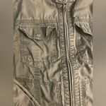 Calvin Klein green denim jacket size small Photo 3