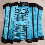 Boutique Turquoise Corset SZ 32 Blue Photo 1