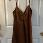 Brown Slip Dress Photo 0