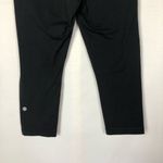Lululemon  Wunder Under Crop in Black & Quilt Spring 6 Photo 60