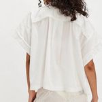 Free People NWT Just Dreaming Shirt in Clean Ivory Photo 2